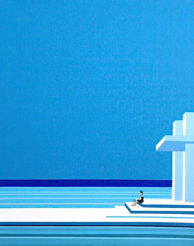 Plane 7 par Veronika Obushikhina Danilova, Peinture en vente sur Singulart