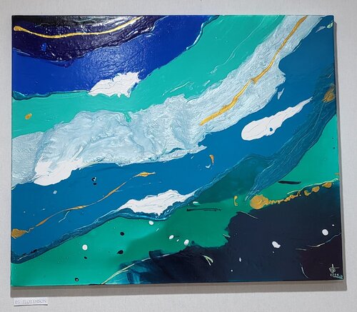 Flottaison von Cécile Biancheri, Malerei kaufen auf Singulart