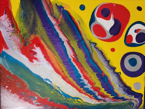 SUNNY MOOD by Cécile Biancheri, Painting for Sale on Singulart