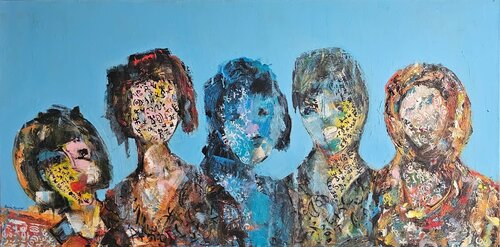 Offrande quintuple van SONIA SOUISSI, Schilderij te koop op Singulart