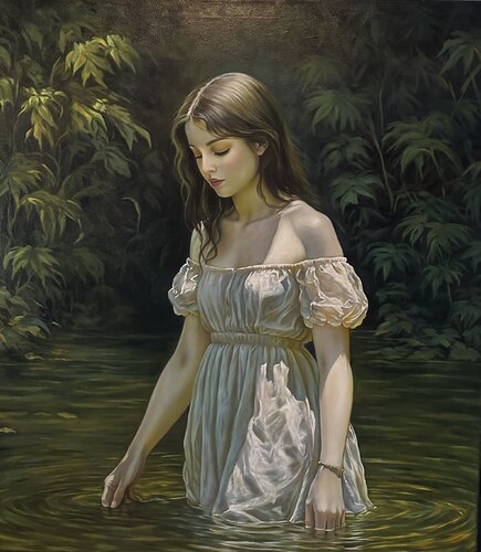 Immersion in nature di Lorena Clementi, Pittura in vendita su Singulart