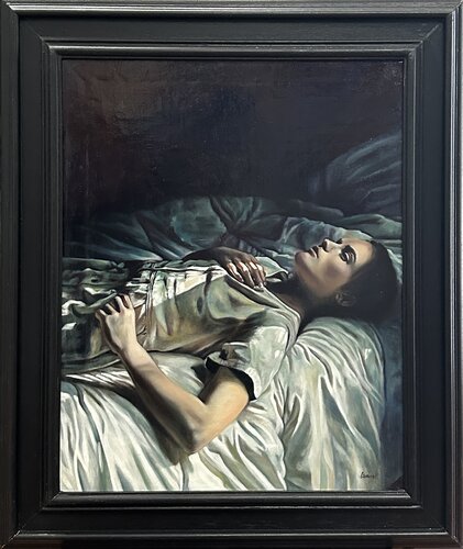 Abandonment between the sheets von Lorena Clementi, Malerei kaufen auf Singulart