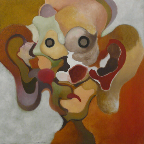 Clown - 036 van Yoann TOUBLANT, Schilderij te koop op Singulart