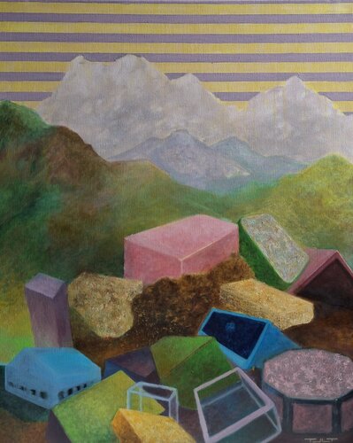 sans titre van Yoann TOUBLANT, Schilderij te koop op Singulart