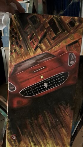 F by Simone Grenzi, Painting for Sale on Singulart