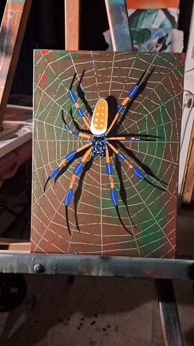Aracno by Simone Grenzi, Painting for Sale on Singulart