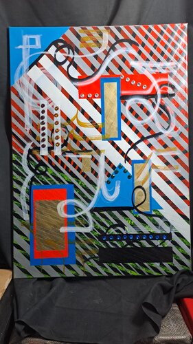 Abstract by Simone Grenzi, Painting for Sale on Singulart