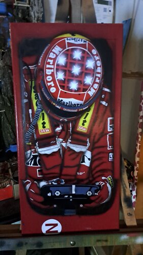 Schumacher by Simone Grenzi, 회화 for Sale on Singulart