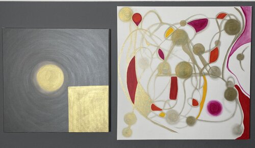 BECOMING… HAPPY de Kamila Fugowska, Pintura a la venta en Singulart