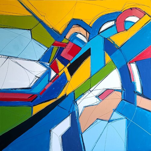 ENCUENTRO di Antonio Casares Palma, Pittura in vendita su Singulart