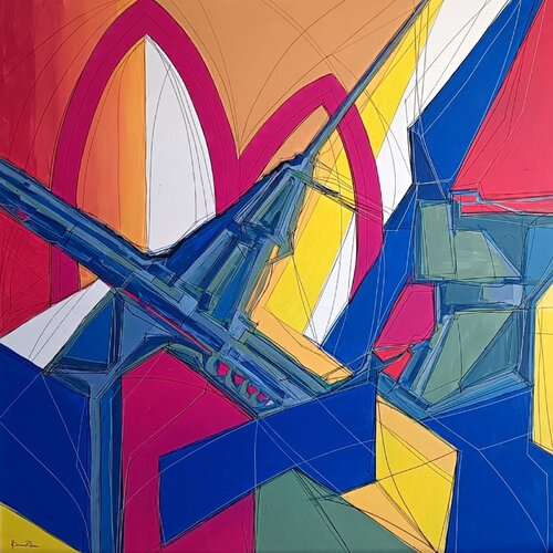 TRANSICIÓN di Antonio Casares Palma, Pittura in vendita su Singulart