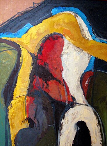 COMPOSICIÓN-B di Antonio Casares Palma, Pittura in vendita su Singulart