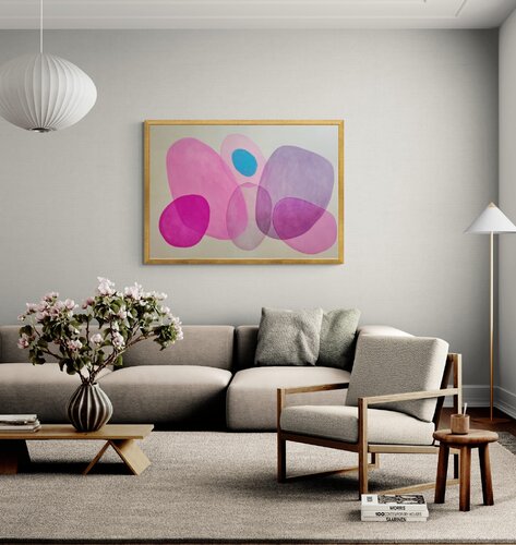 Cherry Blossom Garden von Patricia Hausen, Malerei kaufen auf Singulart