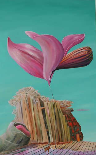 the day before yesterday van Mocx Dabbert, Schilderij te koop op Singulart