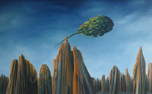 "Eichenwald" par Mocx Dabbert, Peinture en vente sur Singulart