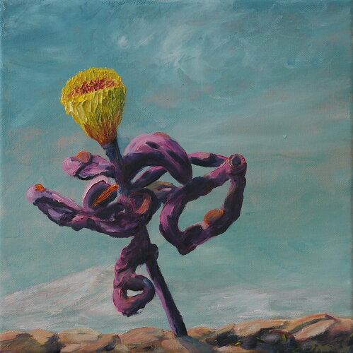 Wurzel Blume van Mocx Dabbert, Schilderij te koop op Singulart