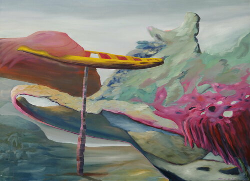 Boat trip by Mocx Dabbert, Painting for Sale on Singulart