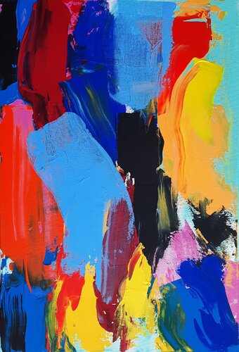 Les couleurs de la vie 2 par Jean-François PIGNATEL, Peinture en vente sur Singulart