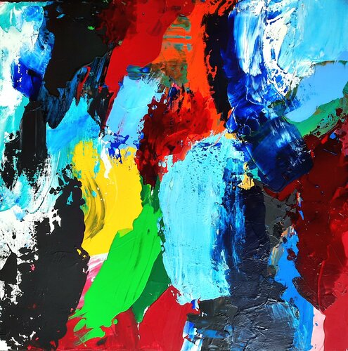 Les couleurs de la vie 3 par Jean-François PIGNATEL, Peinture en vente sur Singulart