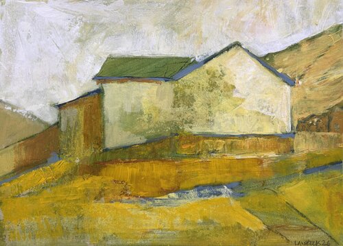 Quiet House by Barbara Landbeck, Painting for Sale on Singulart