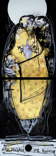 The Three Mothers (diptych) di Santa Perpetua, Altri media in vendita su Singulart