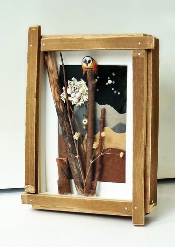 Owls in a Window IV by Santa Perpetua, 기타 매체 for Sale on Singulart