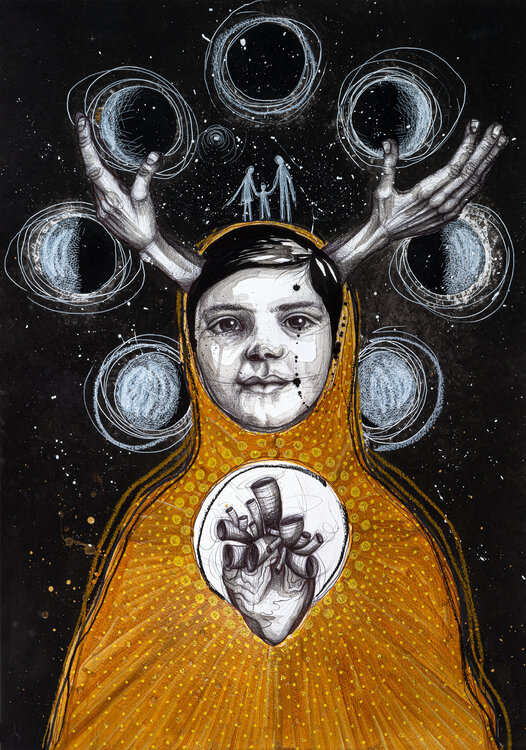Space Kid Santa Perpetua