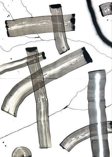 Cute Stranger #24 di Bul Larsson, Opera su carta in vendita su Singulart