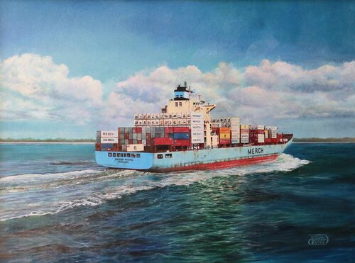 Precious Cargo van Debra Keirce, Schilderij te koop op Singulart