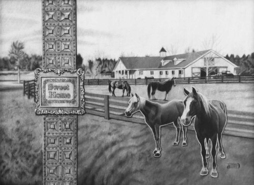 Home van Debra Keirce, Tekening te koop op Singulart