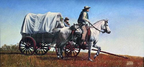 Ready to Go van Debra Keirce, Schilderij te koop op Singulart