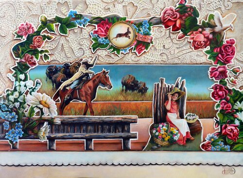 HeartFelt van Debra Keirce, Schilderij te koop op Singulart