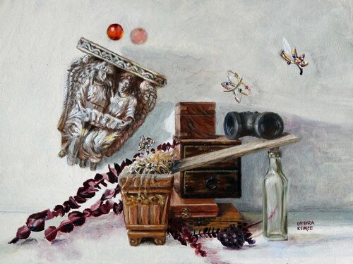 Like a Rolling Stone van Debra Keirce, Schilderij te koop op Singulart