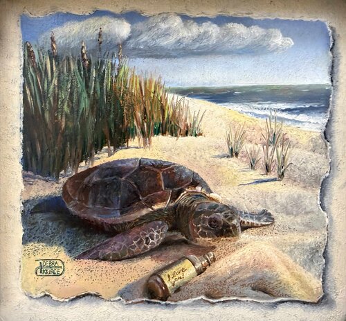 The Message di Debra Keirce, Pittura in vendita su Singulart