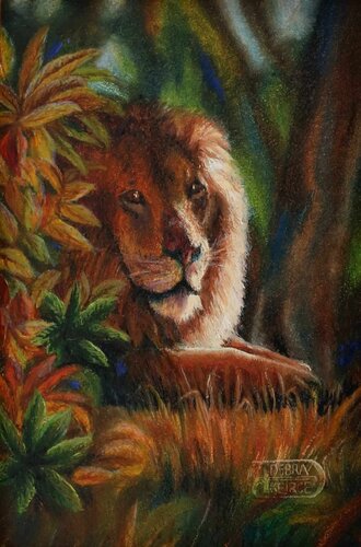 The King di Debra Keirce, Pittura in vendita su Singulart