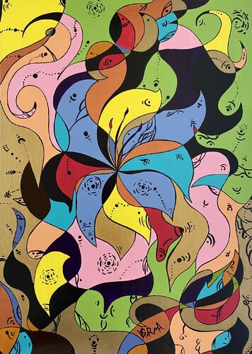 Lily by Veronika Sarma, Painting for Sale on Singulart