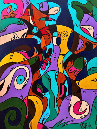 Autumn in Paris van Veronika Sarma, Schilderij te koop op Singulart