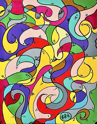 The Hope by Veronika Sarma, Painting for Sale on Singulart