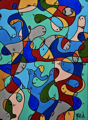 Tranquility van Veronika Sarma, Schilderij te koop op Singulart