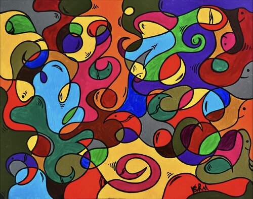Palette van Veronika Sarma, Schilderij te koop op Singulart