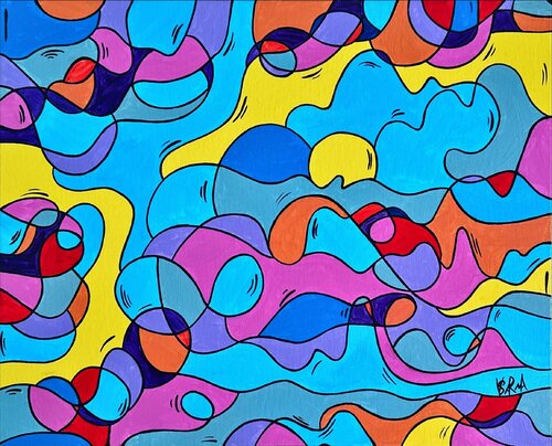 Clouds by Veronika Sarma, Painting for Sale on Singulart