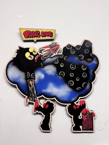 Fake Love par Hwichan Ko, Peinture en vente sur Singulart