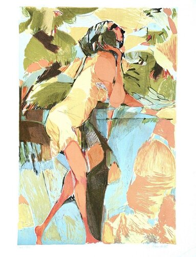 Woman by Ugo Rambaldi, Print for Sale on Singulart