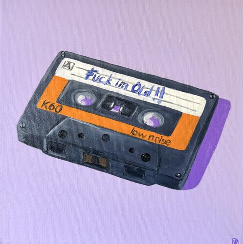 Cassette Tape Nostalgia 10 von Kate Revill, Malerei kaufen auf Singulart