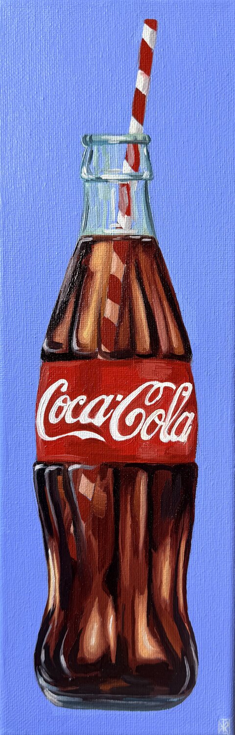 Fizzy Pop Culture Kate Revill Original painting for sale