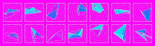 POST KONKRET BEWEGT II — Ankerpunkte auf Kreis (Katalog-Nr. 2025.09.21-024), 2025 von Tobias Post, Druck kaufen auf Singulart