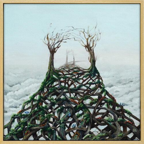 Road to dreams von Gosia Karski, Malerei kaufen auf Singulart