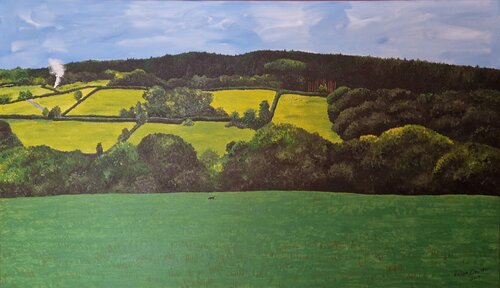Lynher Valley, Cornwall by Robert Crowther, Painting for Sale on Singulart