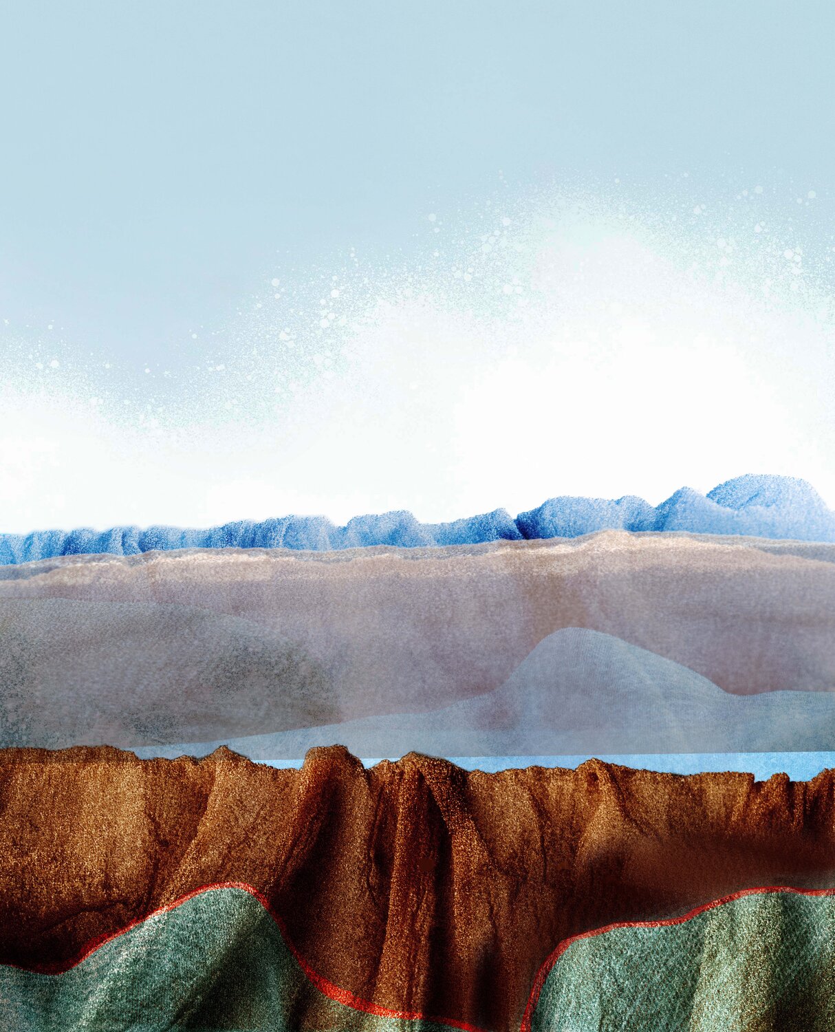 Die rote Linie Karin von Oldershausen