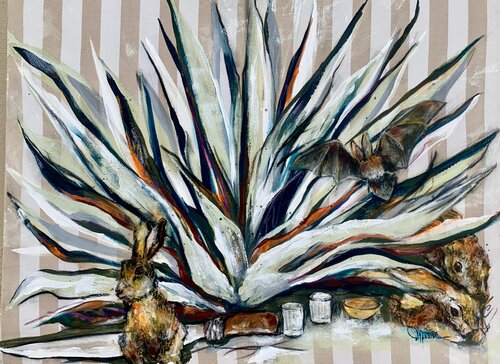 “Para todo bien también “ van Diana Herrera, Schilderij te koop op Singulart